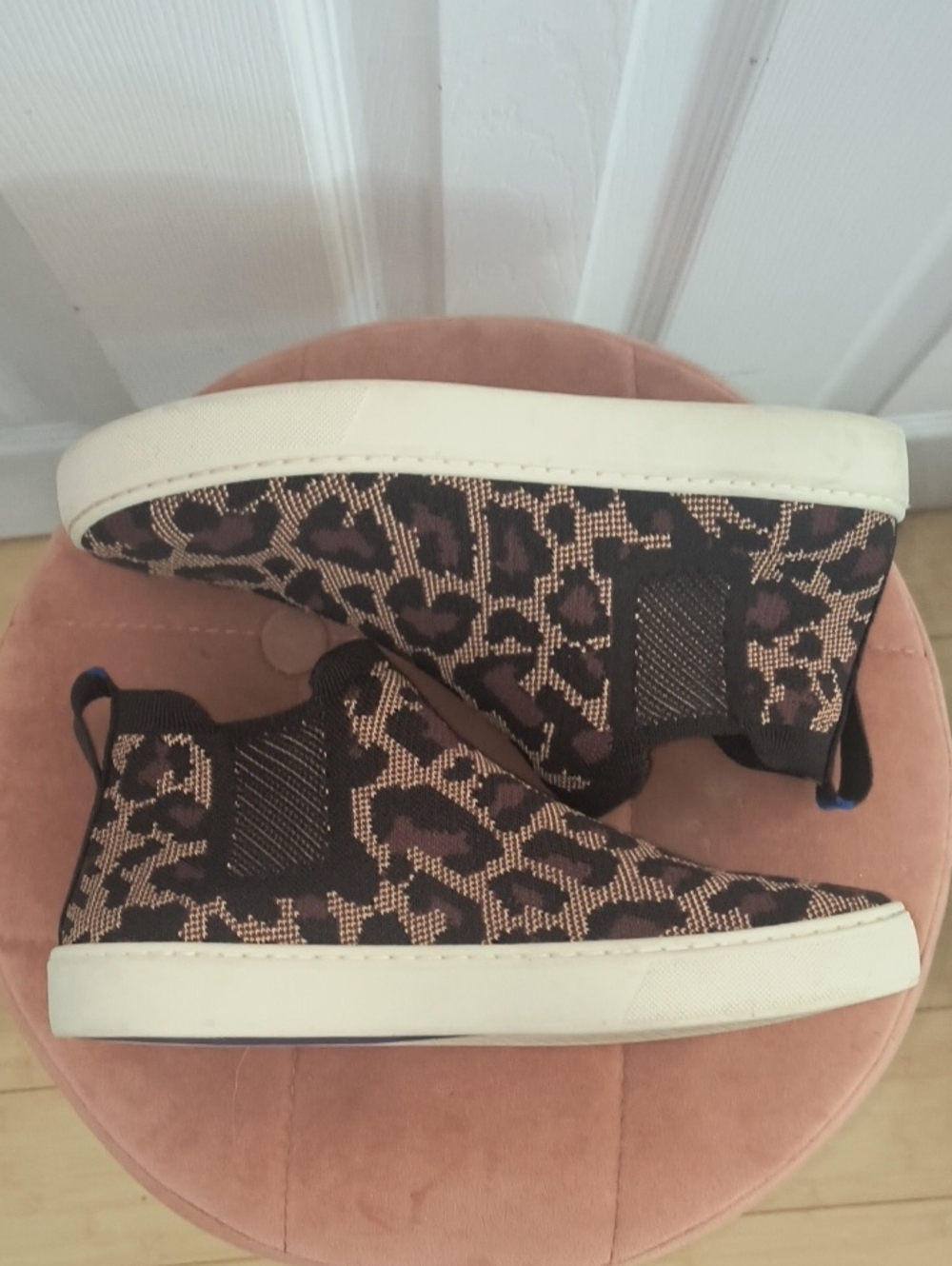 Rothy's The Chelsea Boot Wildcat Leopard Size 9.5 - Picture 4 of 10